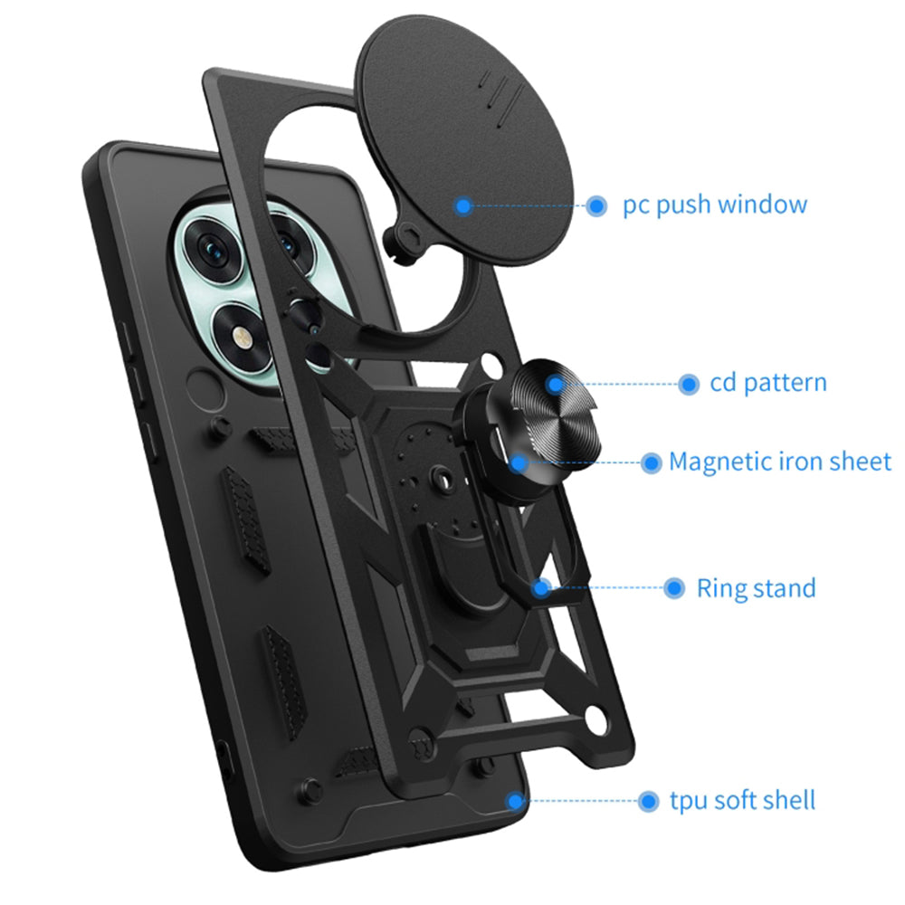 Husa de protectie Techsuit CamShield Series compatibil cu Honor Magic7 Pro, Albastru