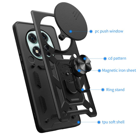 Husa de protectie Techsuit CamShield Series compatibil cu Honor Magic7 Pro, Albastru