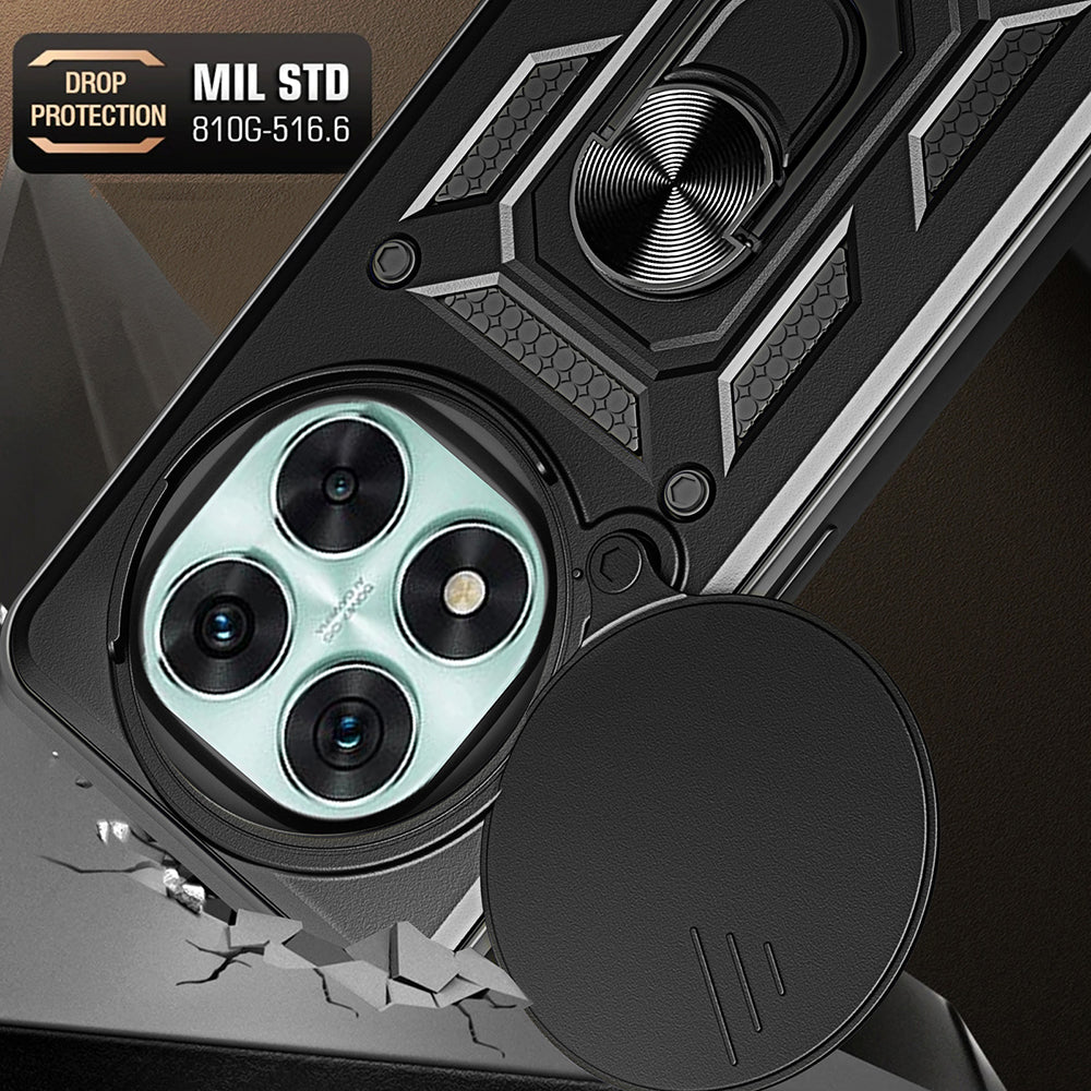 Husa de protectie Techsuit CamShield Series compatibil cu Honor Magic7 Pro, Roz Auriu