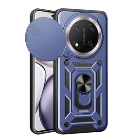Husa de protectie Techsuit CamShield Series compatibil cu Honor Magic7 Lite / X9c, Albastru