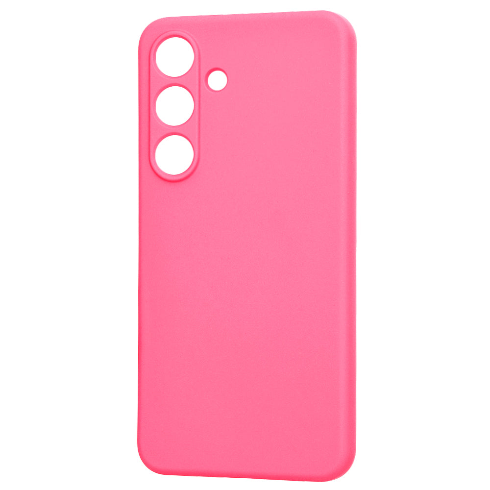 Husa de protectie Techsuit SoftFlex compatibil cu Samsung Galaxy S25, Roz Intens