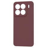 Husa de protectie Techsuit SoftFlex compatibil cu Xiaomi 15 Pro, Plum Red