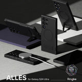 Husa de protectie Ringke Alles MagSafe compatibil cu Samsung Galaxy S24 Ultra, Negru