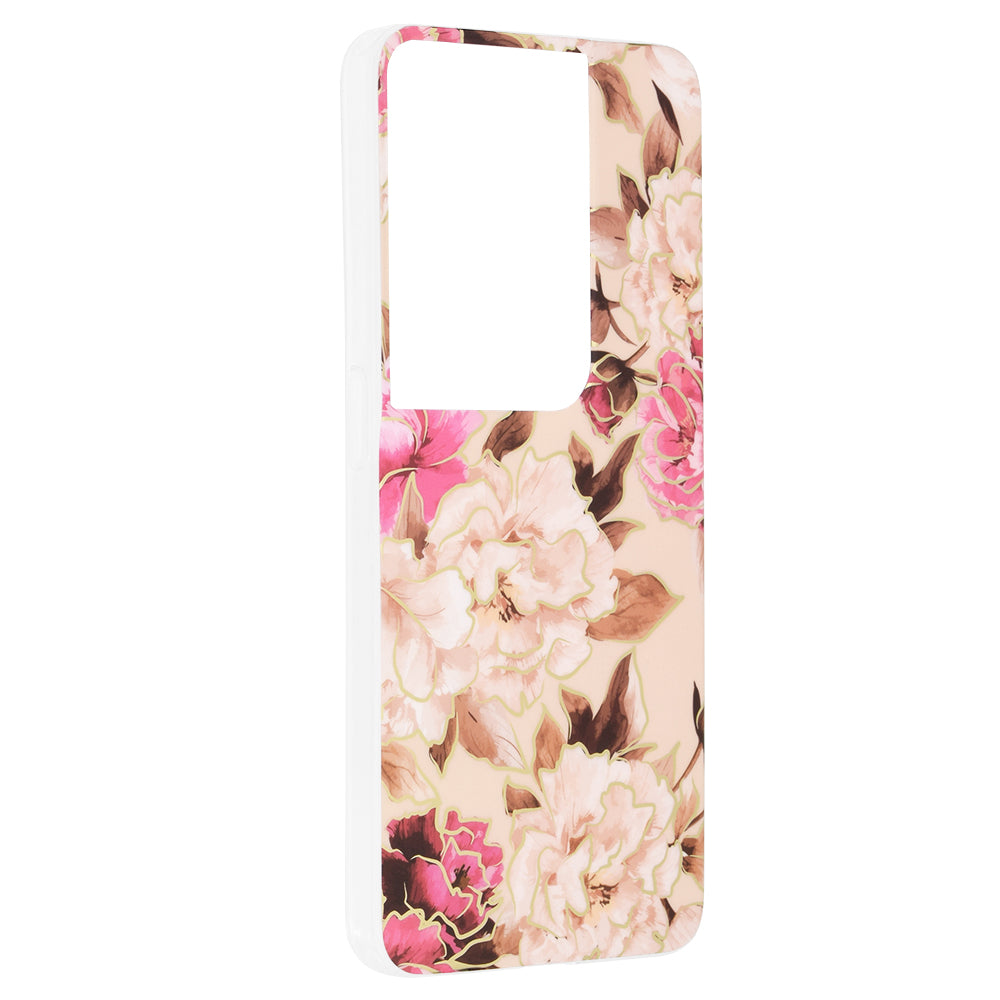 Husa de protectie Techsuit Marble Series compatibil cu Oppo Reno8 Pro, Mary Berry Nude