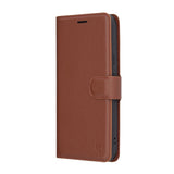 Husa de protectie Techsuit Leather Folio compatibil cu Google Pixel 9a, Maro
