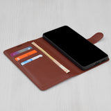 Husa de protectie Techsuit Leather Folio compatibil cu Google Pixel 9a, Maro