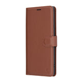 Husa de protectie Techsuit Leather Folio compatibil cu Honor Magic7 Lite / X9c, Maro