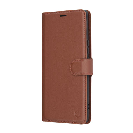 Husa de protectie Techsuit Leather Folio compatibil cu Honor Magic7 Lite / X9c, Maro