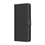 Husa de protectie Techsuit Leather Folio compatibil cu OnePlus 13, Negru