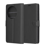 Husa de protectie Techsuit Leather Folio compatibil cu OnePlus 13, Negru