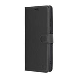 Husa de protectie Techsuit Leather Folio compatibil cu Samsung Galaxy S25 Ultra, Negru