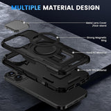 Husa de protectie Techsuit CamVault MagSafe compatibil cu iPhone 16 Pro, Negru