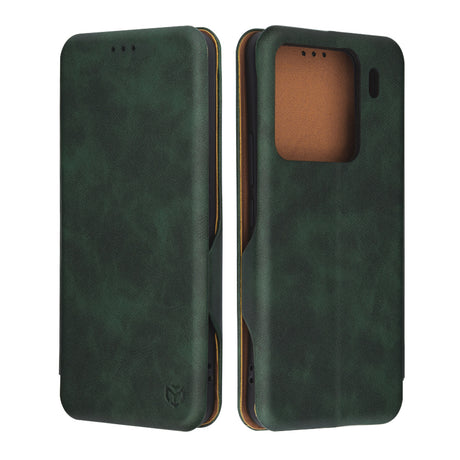 Husa de protectie Techsuit Safe Wallet Plus compatibil cu Xiaomi 15 Pro, Verde