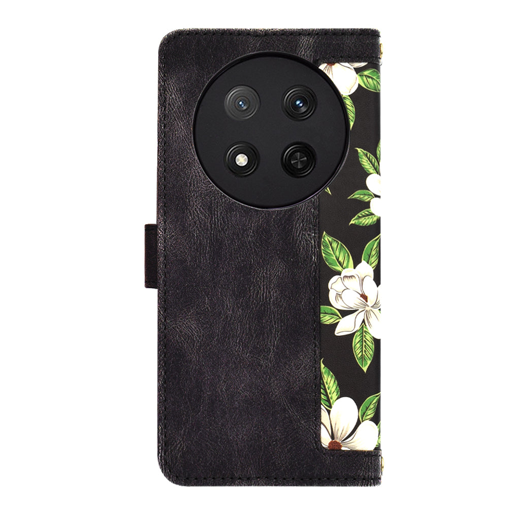 Husa de protectie Techsuit FlipCraft compatibil cu Honor Magic7 Lite / X9c, Flowers of the Dawn