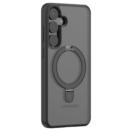 Husa de protectie Torras Ostand MagSafe Series compatibil cu Samsung Galaxy S25 Plus, Negru