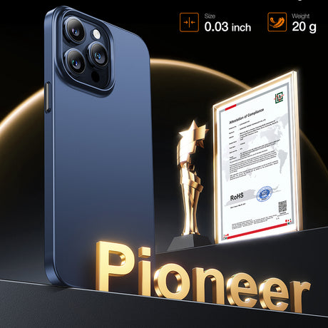 Husa de protectie Torras OriginFit-Mag Series compatibil cu iPhone 15 Pro Max, Bleumarin