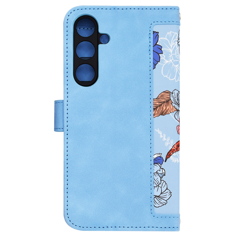 Husa de protectie Techsuit FlipCraft compatibil cu Samsung Galaxy S25 Plus, Vibrant Blue