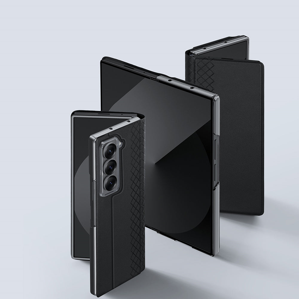 Husa de protectie Dux Ducis Bril compatibil cu Samsung Galaxy Z Fold SE, Albastru