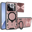Husa de protectie Techsuit CamGuard Pro compatibil cu Xiaomi 15 Pro, Roz Auriu