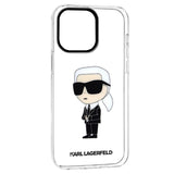 Husa de protectie Karl Lagerfeld compatibil cu iPhone 14 Pro Max, Transparent