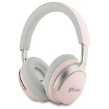Casti Guess Wireless Metal Script Logo (GUBHC22PSBCSMP), Bluetooth, ANC, On-ear, Roz
