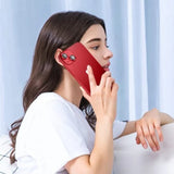Folie de protectie Lito S+ Camera Glass compatibil cu iPhone 14 / iPhone 14 Plus, Rosu
