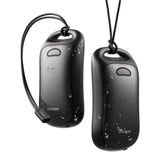 Ocoopa Hand Warmer UT4 Urban (UT3061-BK), USB-C, IP45, Adjustable Heat, Magnetic, with Strap, 2x 3000mAh, Negru