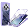Folie de protectie Techsuit ColorVerse 360 Series + compatibil cu Xiaomi Redmi 14C / Poco C75, Mov