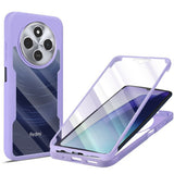 Folie de protectie Techsuit ColorVerse 360 Series + compatibil cu Xiaomi Redmi 14C / Poco C75, Mov