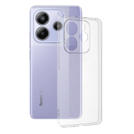 Husa de protectie Techsuit Clear Silicone compatibil cu Xiaomi Redmi Note 14 5G, Transparent