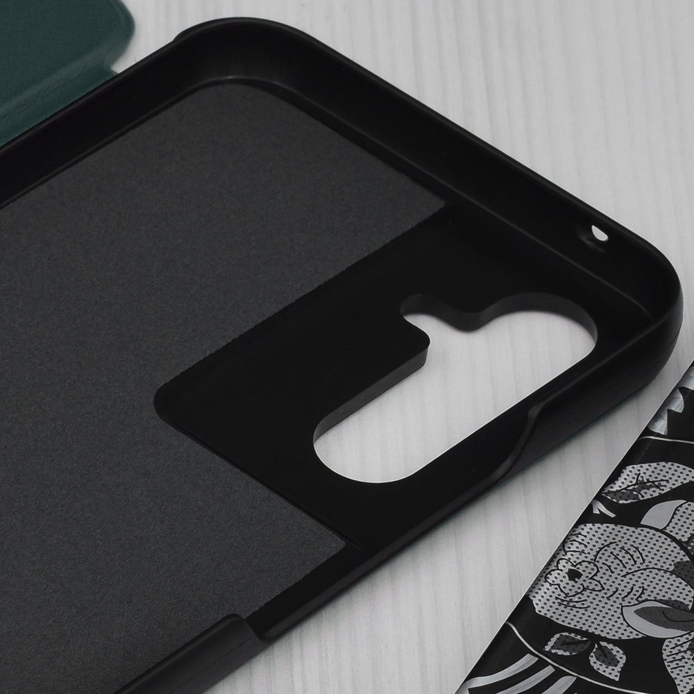 Husa de protectie Techsuit eFold Series compatibil cu Samsung Galaxy A54, Verde Inchis