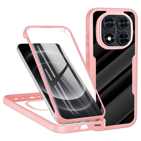 Folie de protectie Techsuit ColorVerse 360 Series + compatibil cu Xiaomi Redmi Note 14 Pro 5G / Note 14 Pro+ 5G / Poco X7, Roz