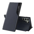 Husa de protectie Techsuit eFold Series compatibil cu Samsung Galaxy S23 Ultra, Albastru Inchis