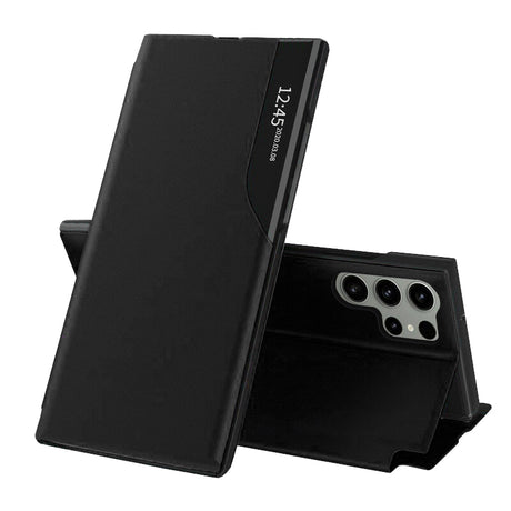 Husa de protectie Techsuit eFold Series compatibil cu Samsung Galaxy S23 Ultra, Negru