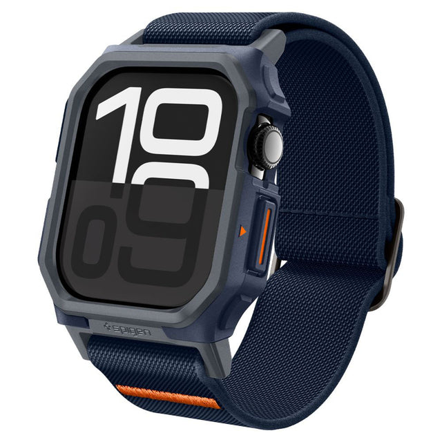 Accesoriu smartwatch Spigen Lite Fit "Pro" (ACS08925) compatibil cu Apple Watch 10 46mm / Watch 11 46mm, Bleumarin