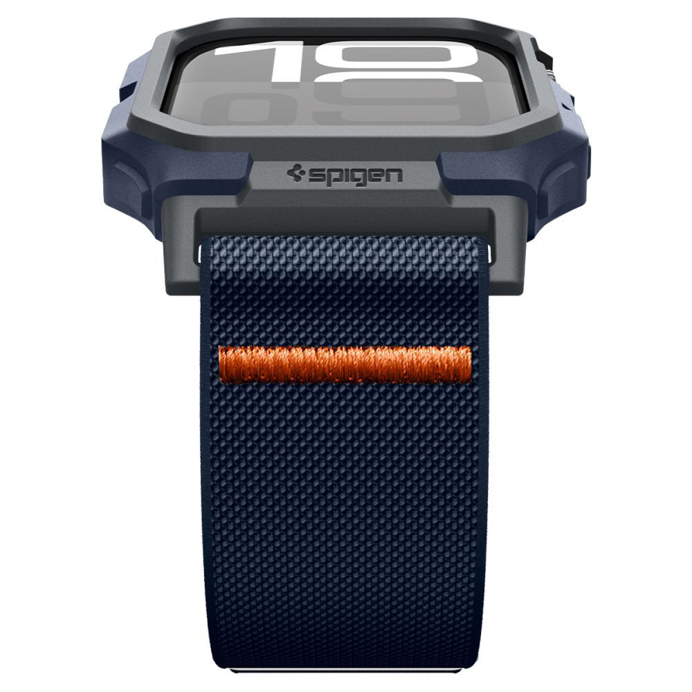 Accesoriu smartwatch Spigen Lite Fit "Pro" (ACS08925) compatibil cu Apple Watch 10 46mm / Watch 11 46mm, Bleumarin