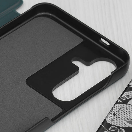 Husa de protectie Techsuit eFold Series compatibil cu Samsung Galaxy S25 Plus, Verde Inchis