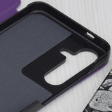 Husa de protectie Techsuit eFold Series compatibil cu Samsung Galaxy S25, Mov