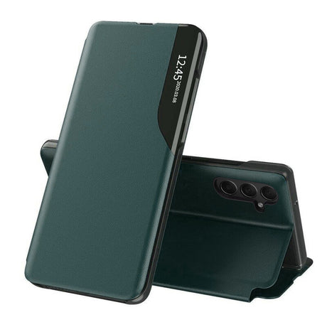 Husa de protectie Techsuit eFold Series compatibil cu Samsung Galaxy S25, Verde Inchis