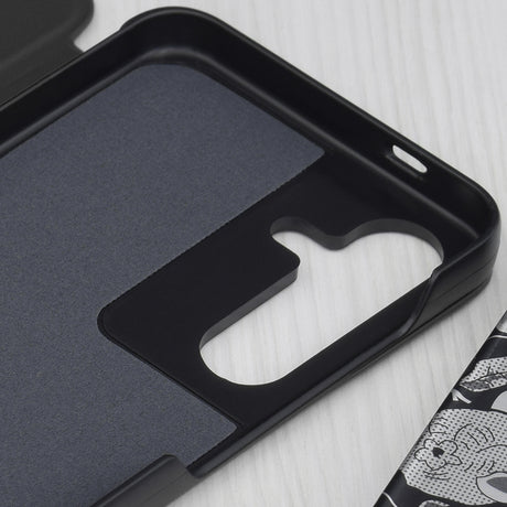 Husa de protectie Techsuit eFold Series compatibil cu Samsung Galaxy S25, Negru