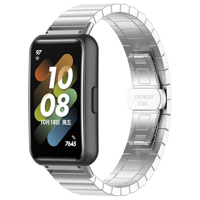 Curea smartwatch Techsuit Watchband QuickFit 22mm (W012) compatibil cu Garmin Fenix 5/5 Plus 6/6 Pro/7/Forerunner 935/945/970/ Approach S60, Argintiu