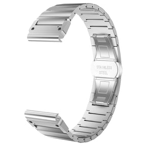 Curea smartwatch Techsuit Watchband QuickFit 26mm (W012) compatibil cu Garmin Fenix 3/3 HR/5X/5X Plus/6X/6X Pro/7X/7X Pro Solar, Argintiu