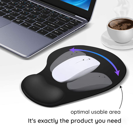 Tastatura/Mouse Havit Mouse Pad (MP802), for Gaming, Non-Slip Rubber Base, Silicone Wrist Pads, Textil, Albastru Inchis