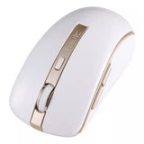 Tastatura/Mouse Havit Wireless Mouse (MS951GT), 2.4GHz, 1000/1200/1600 DPI, AA Battery, Alb / Golden