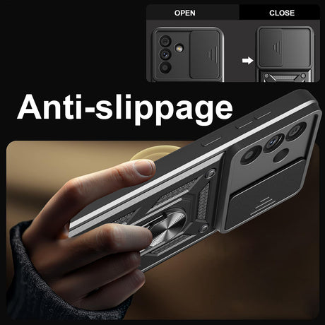 Husa de protectie Techsuit CamShield Series compatibil cu Samsung Galaxy A56 5G, Negru