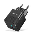 Incarcator Techsuit Premium Tiny Series (CHPD216), GaN, USB QC3.0, Type-C PD25W, Negru