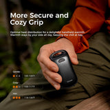 Ocoopa Hand Warmer UT4 Urban (UT3061-BK), USB-C, IP45, Adjustable Heat, Magnetic, with Strap, 2x 3000mAh, Negru