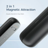 Ocoopa Hand Warmer UT2s Mini (UT2S-MINI-BK), Type-C, with Power Bank, Magnetic Design, MagTwins, 2x 2600mAh, Negru