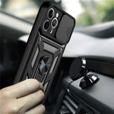 Husa de protectie Techsuit CamShield Series compatibil cu iPhone 12 mini, Negru