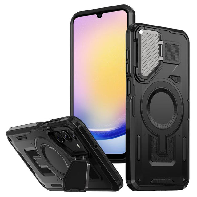 Husa de protectie Techsuit CamVault MagSafe compatibil cu Samsung Galaxy A25 5G, Negru